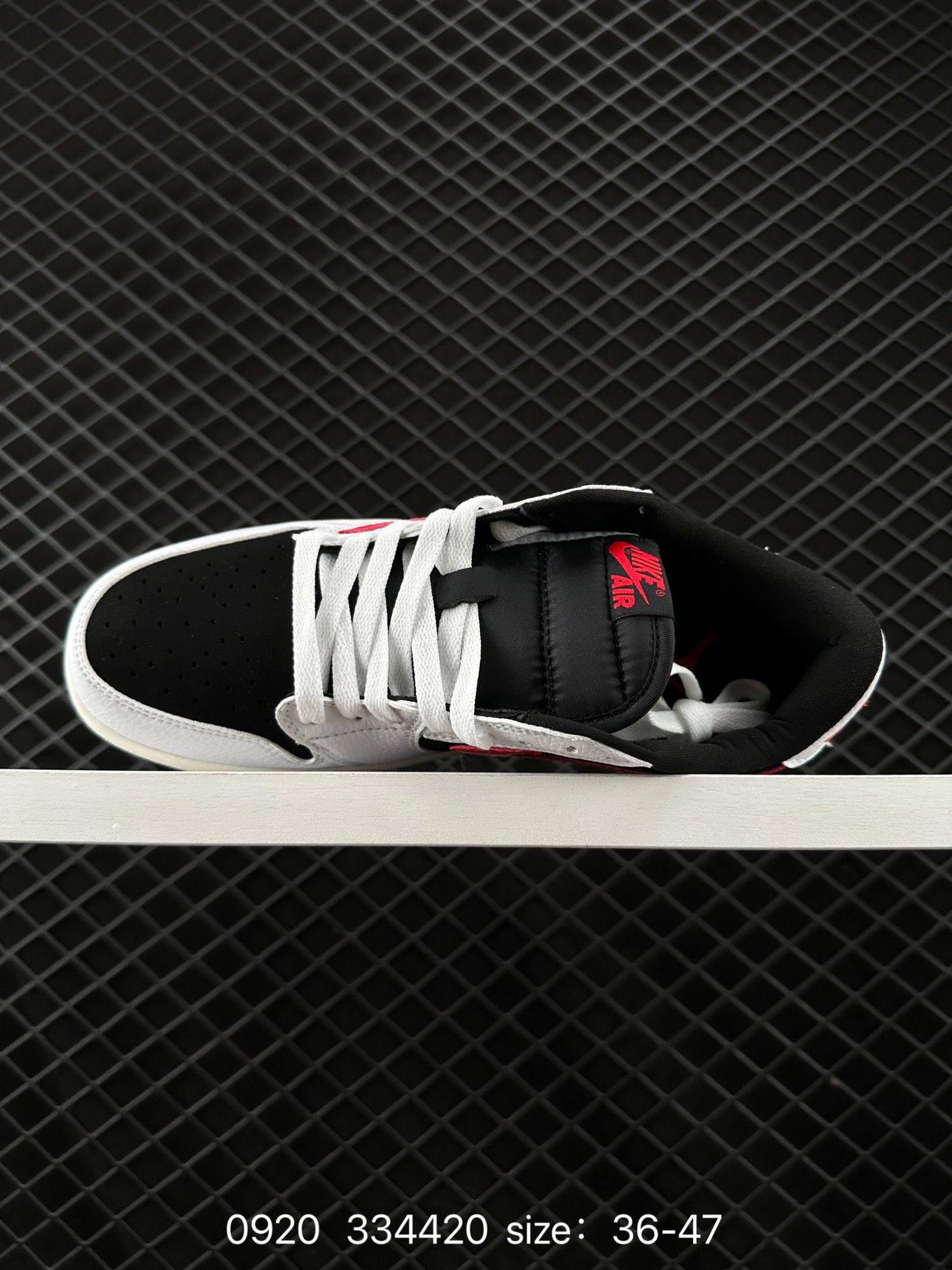 fragment design x Travis Scott x Nike Air Jordan 1 Low OG SP”Black/Green Toe“